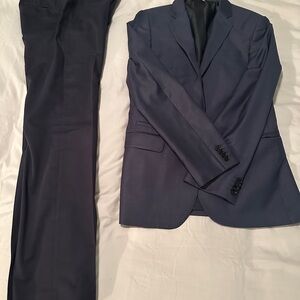 Express Photographer 36 Regular & 29/32 Men's Navy Suit